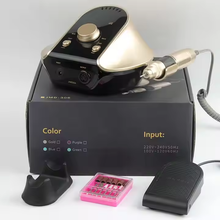 Professional JMD-306 45W Electric Nail Drill Machine 35000RPM Low Noise Desktop Nail Drill for Pedicure Nail Salon
