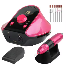 Professional JMD-306 45W Electric Nail Drill Machine 35000RPM Low Noise Desktop Nail Drill for Pedicure Nail Salon