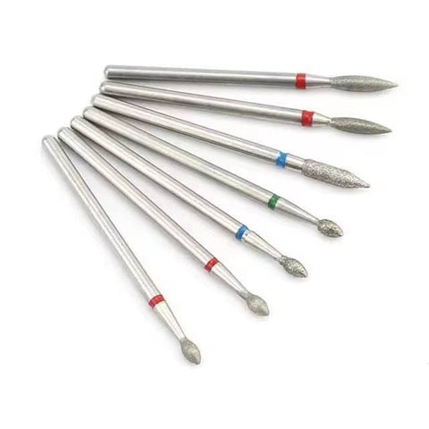 Wholesale 7pcs Milling Cutter Nail Drill Bits Set for Manicure Accessory Pedicure Electric Machine Nail Bit