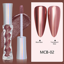 New Hot Selling Nail Liquid Magic Mirror Powder Cream With Nail Lip Brush Nail Art Decoration Mirror Chrome Powder
