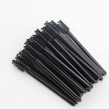New 50pcs/bag Colorful Disposable Mini Eyelash Brush Flexible Eyelash Mascara Wands Applicator Makeup Brushes