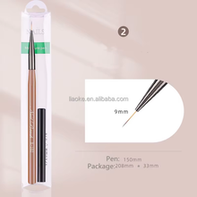Single New Acrylic Nail Brush Nail Light Therapy Paint Pen Crystal Draw Pen Nail Art Brush