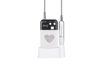 New SG718 45000RPM Rechargeable Cordless Nail Polisher Grinder USB Portable White Pink Manicure E File Nail Drill Machine