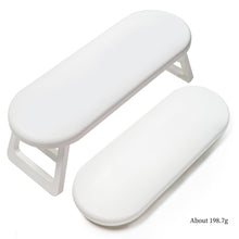 New Plastic Manicure Foldable Nail Arm Rest Hand Pillow Portable Nails Hand Pillow With Bracket Comfortable Nail Art Hand Pillow