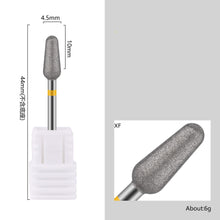 New Silver Tungsten Steel Nail Drill Bit Grinding Head Nail Polish Cuticle Remover 5 in 1 Nail Drill Bit Manicure Tool