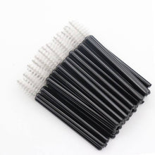 New 50pcs/bag Colorful Disposable Mini Eyelash Brush Flexible Eyelash Mascara Wands Applicator Makeup Brushes