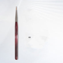 Wholesale Salon Acrylic Handle Manicure Art Pen Nylon Hair Light Therapy Painting Drawing Nail Art Brush for DIY Nail Art Use