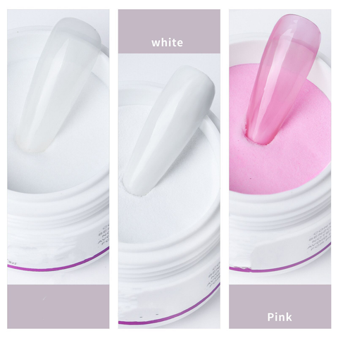 Wholesale Professional 1Kg White Transparent Pink Nail Acrylic Powder Nail Art Carved Powder 1Kilogram Manicure Acrylic Powders