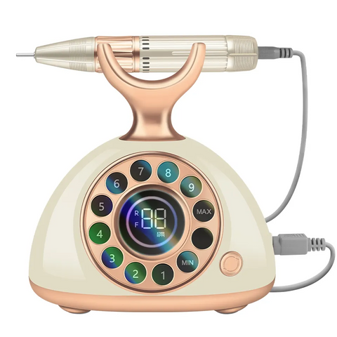 High Quality JMD-S307 Professional Manicure Drill 35000RPM Nail Polisher Telephone Shape Electric Nail Drill Machine