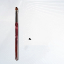 Wholesale Salon Acrylic Handle Manicure Art Pen Nylon Hair Light Therapy Painting Drawing Nail Art Brush for DIY Nail Art Use