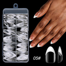 New 120pcs/box Square Full Cover French Wearing Armor False Nail Tips Artificial Fingernails
