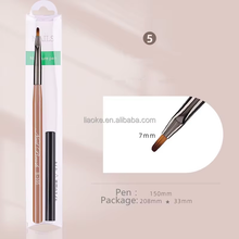 Single New Acrylic Nail Brush Nail Light Therapy Paint Pen Crystal Draw Pen Nail Art Brush