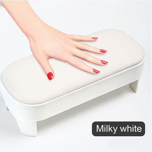 New Soft PU Leather Nail Hand Pillow Portable Detachable Nail Arm Rest Nail Salon Beauty Tools