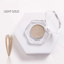 Wholesale Light Metallic Nail Art Pigment Gold Sliver Chrome Mirror Acrylic Powder Nail Art Decorations