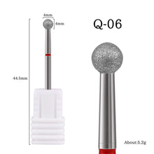 Wholesale 24 Styles Diamond Nail Drill Bits Ball Shape Grinding Head Manicure Dead Skin Remover Polishing Tools