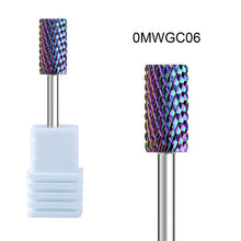 10 Styles Multi-functional Rainbow Tungsten Steel Nail Drill Bit Premium High Hardness Remove Gel Polish Grinding Head