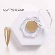 Wholesale Light Metallic Nail Art Pigment Gold Sliver Chrome Mirror Acrylic Powder Nail Art Decorations